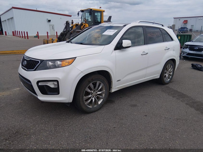 2012 Kia Sorento, Left Front, IAAI, VIN 5XYKWDA28CG248283 — photo 2