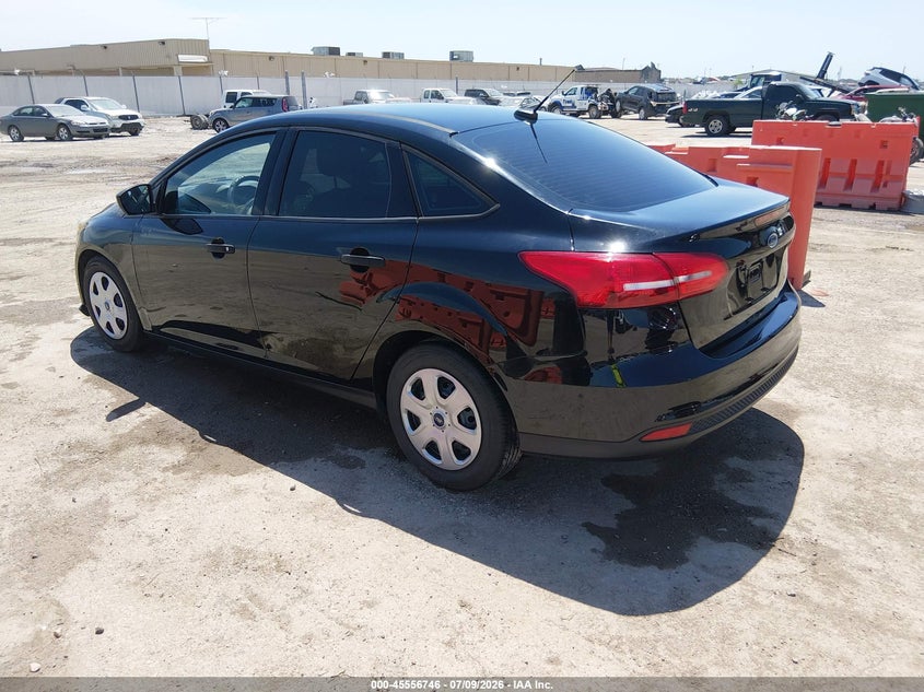 Vin: 1fadp3e23hl296236, lot: 46055057, ford focus s 20173