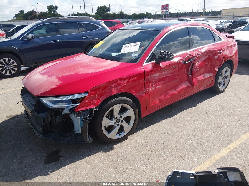 Vin: wauaudgy6pa072995, lot: 46055068, audi a3 premium 40 tfsi front-wheel drive s tronic 20232