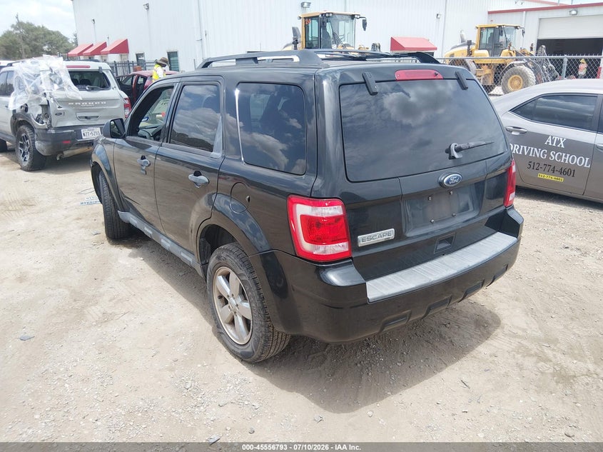 Vin: 1fmcu0d76bka55368, lot: 46055104, ford escape xlt 20113