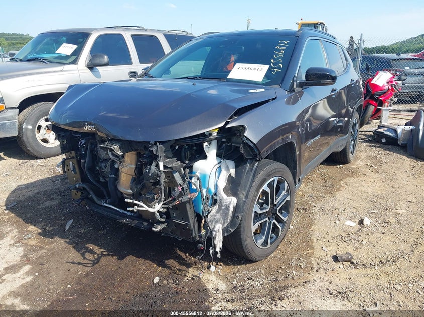Vin: 3c4njdcn9pt523516, lot: 46055123, jeep compass limited 4x4 20232