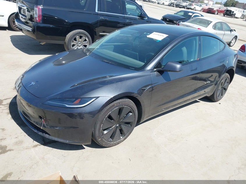 Vin: 5yj3e1ea9sf080232, lot: 46055147, tesla model 3 long range rear-wheel drive/standard rear-wheel drive 20252