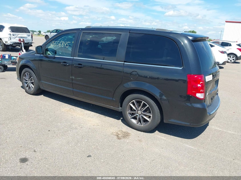 Vin: 2c4rdgcgxhr664840, lot: 46055156, dodge grand caravan sxt 20173