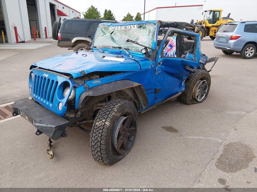 JEEP WRANGLER 2016 VIN 1C4AJWAG6GL196275