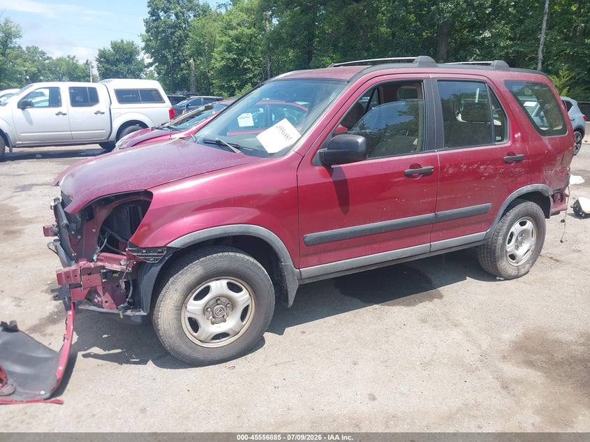 2004 Honda CR-V, Front & Rear, IAAI, VIN SHSRD78484U244894 — photo 2