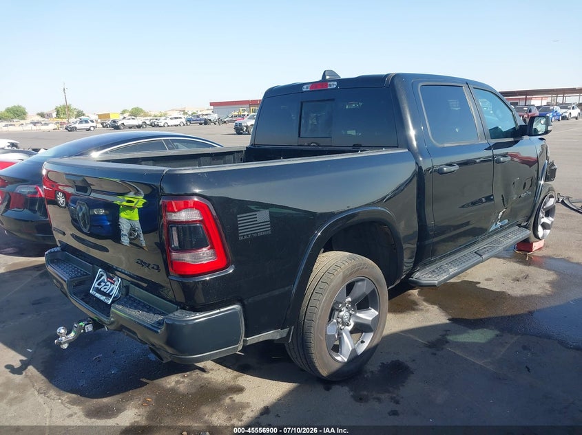 Vin: 1c6srfftxnn244744, lot: 46055211, ram 1500 big horn  4x4 5'7 box 20224