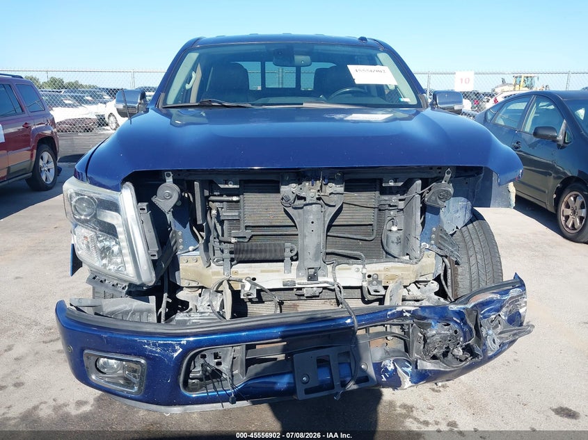 2017 Nissan Titan Platinum Reserve VIN: 1N6AA1E69HN501128 Lot: 45556902