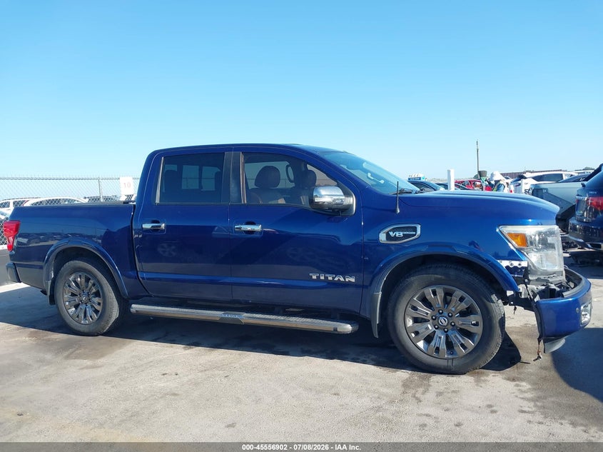 2017 Nissan Titan Platinum Reserve VIN: 1N6AA1E69HN501128 Lot: 45556902