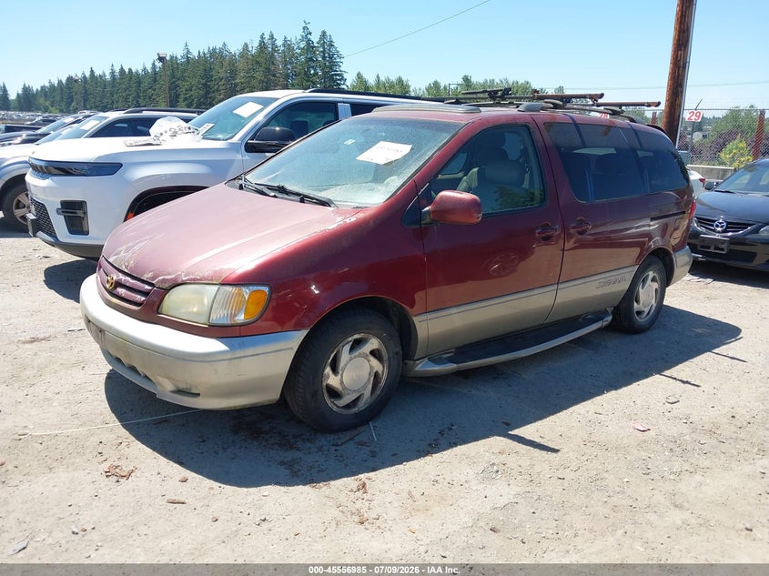 4T3ZF13C52U489222 2002 Toyota Sienna Xle photo 1