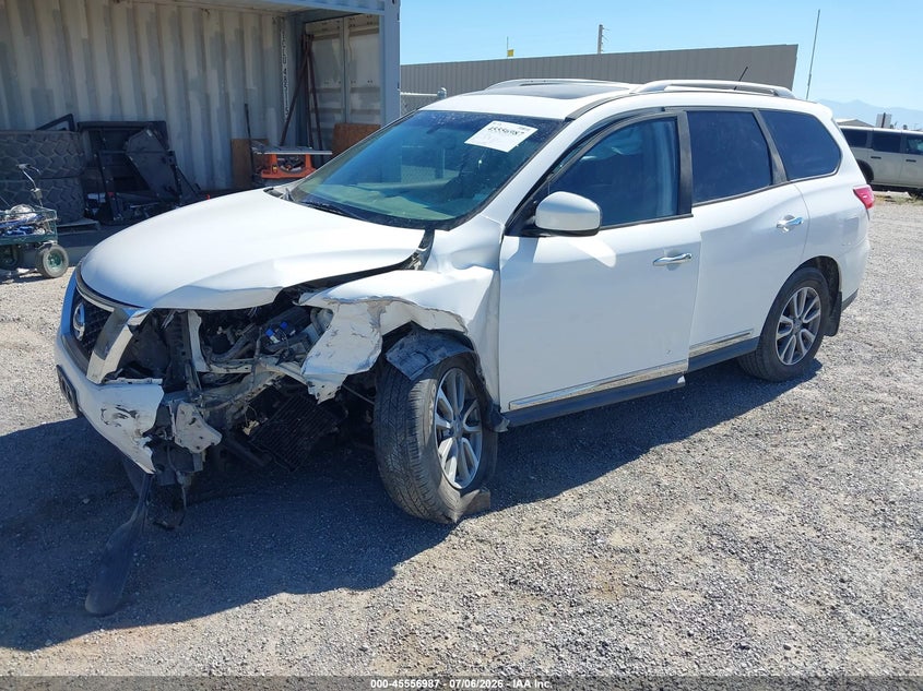 2013 Nissan Pathfinder Sl 5N1AR2MN1DC642058 photo 1