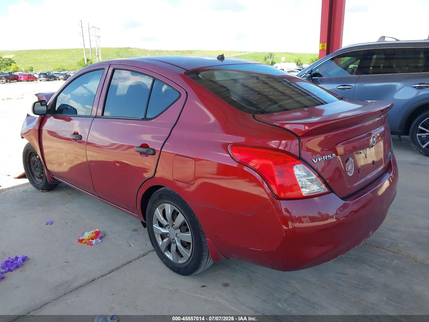 Vin: 3n1cn7ap5el825760, lot: 46055325, nissan versa 1.6 s+ 20143
