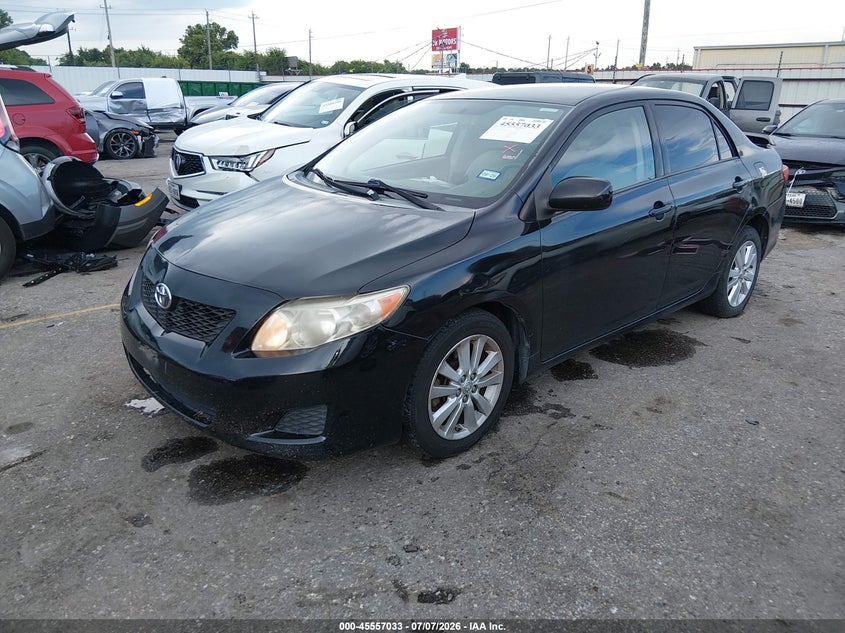 TOYOTA COROLLA 2009 VIN 1NXBU40E19Z037365