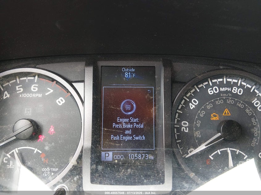 2017 TOYOTA TACOMA auction photo 7