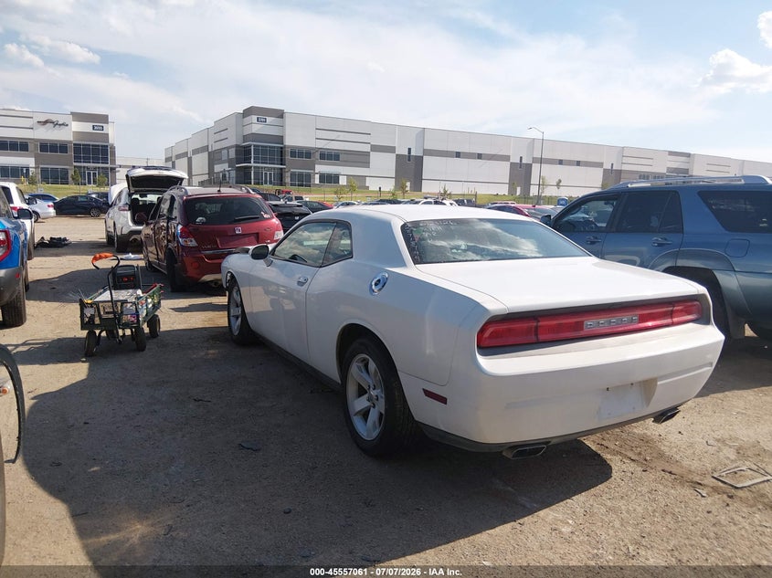 Vin: 2c3cdyag3dh641242, lot: 46055372, dodge challenger sxt 20133