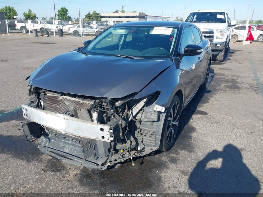 Vin: 1n4aa6ap9jc387086, lot: 46055378, nissan maxima 3.5 sv 20182