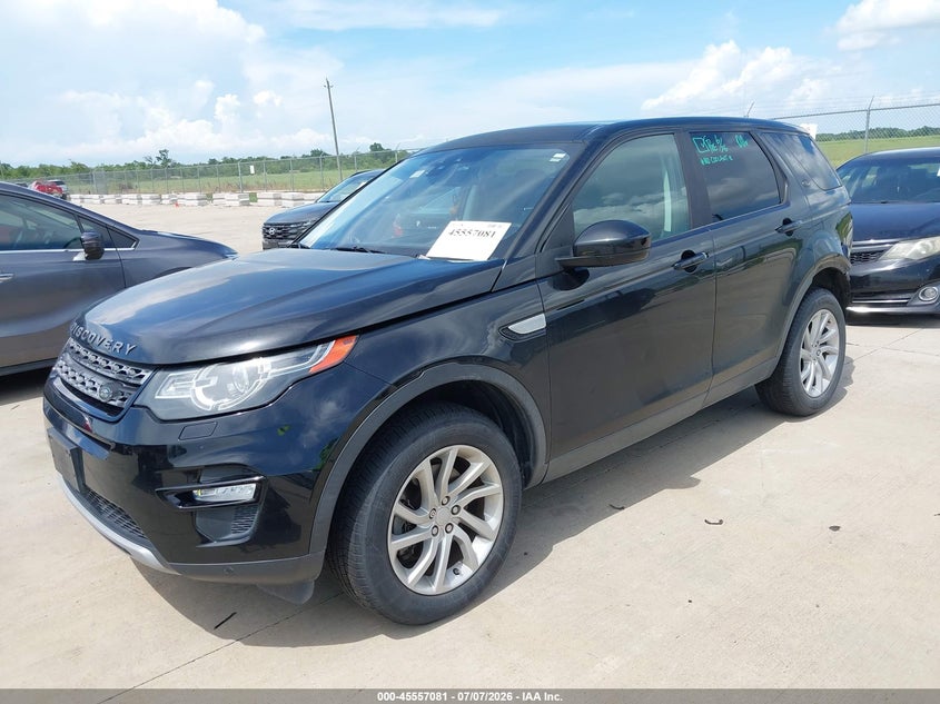 Vin: salcr2bg4gh615227, lot: 46055392, land rover discovery sport hse 20162