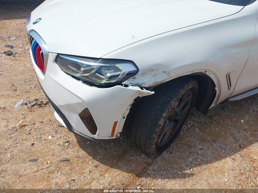 2022 BMW X3 Sdrive30I VIN: 5UX43DP07N9M35881 Lot: 45557120