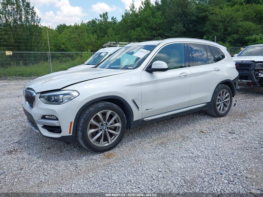 Vin: 5uxtr9c50jlc69518, lot: 46055434, bmw x3 xdrive30i 20182