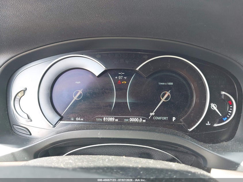 2018 BMW X3 auction photo 7