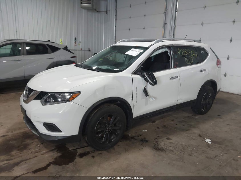 2014 Nissan Rogue, Оба бока, IAAI, VIN 5N1AT2MV6EC804799 — фото 2
