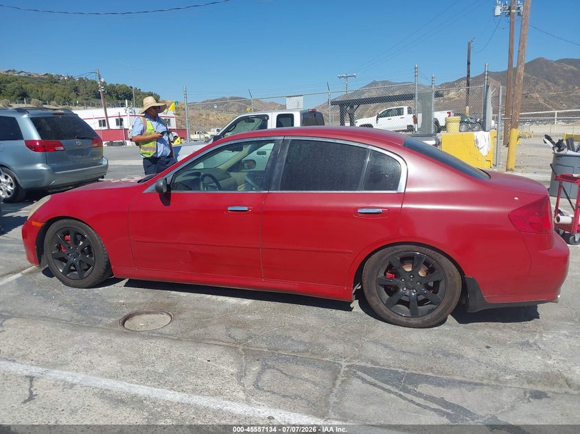 2006 Infiniti G35 VIN: JNKCV51E66M500976 Lot: 45557134