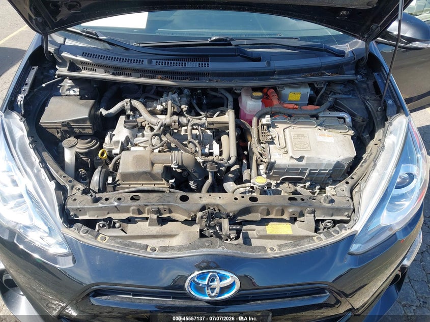 2015 Toyota Prius C Four VIN: JTDKDTB37F1090966 Lot: 45557137