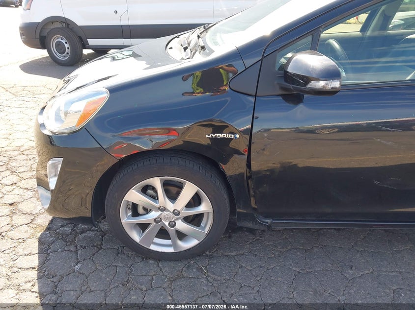 2015 Toyota Prius C Four VIN: JTDKDTB37F1090966 Lot: 45557137