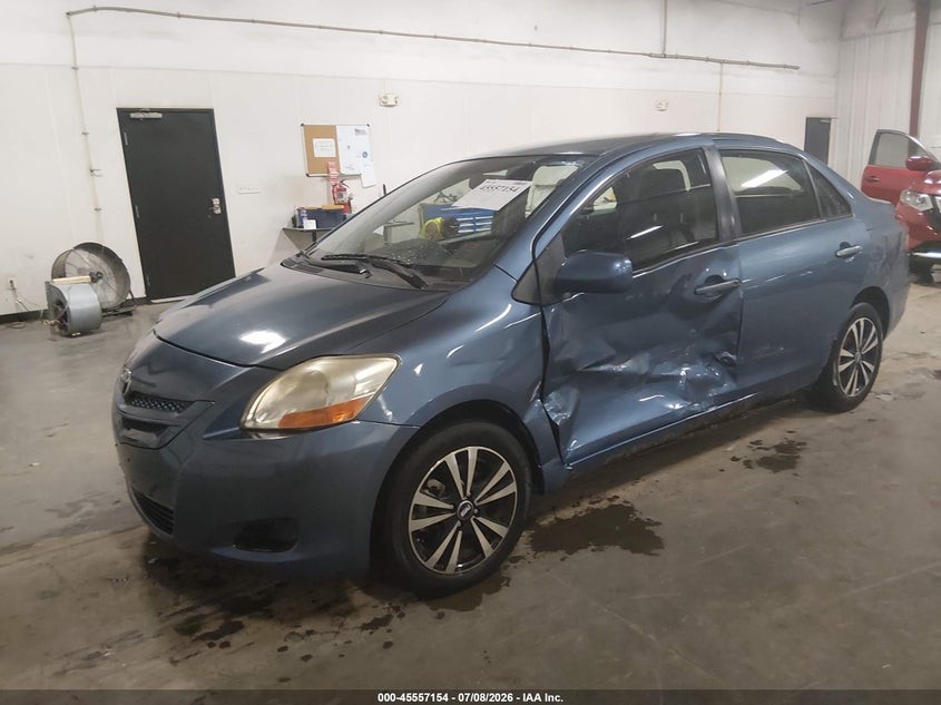 2008 Toyota Yaris, Лівий бік, IAAI, VIN JTDBT923984036642 — фото 2