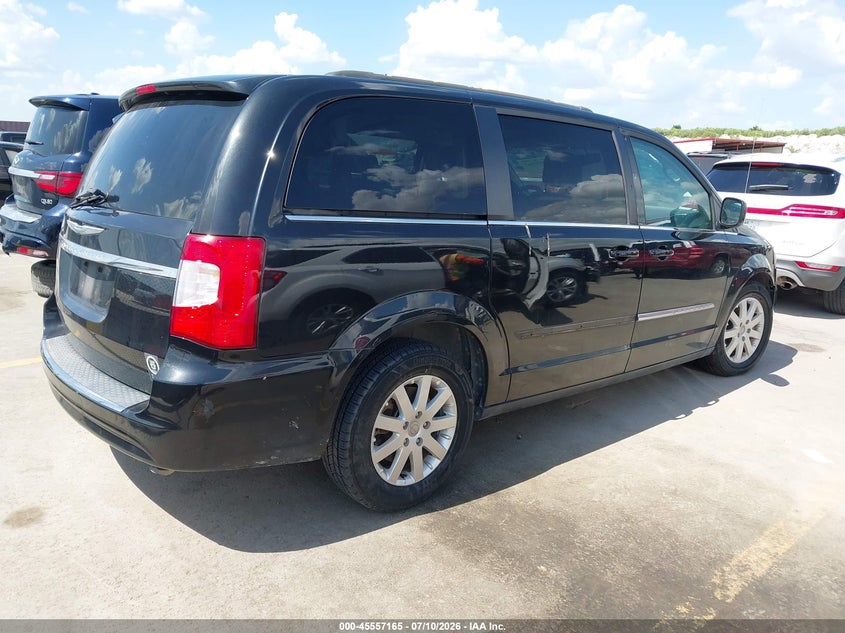 Vin: 2c4rc1bg6gr287701, lot: 46055476, chrysler town & country touring 20164