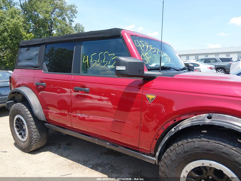 2021 Ford Bronco Badlands/Big Bend/Black Diamond/Outer Banks/Wildtrak VIN: 1FMEE5DP3MLA93883 Lot: 45557237
