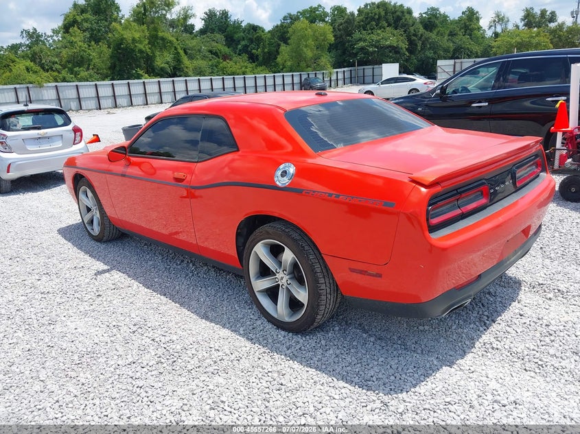 Vin: 2c3cdzagxhh540825, lot: 46055577, dodge challenger sxt 20173