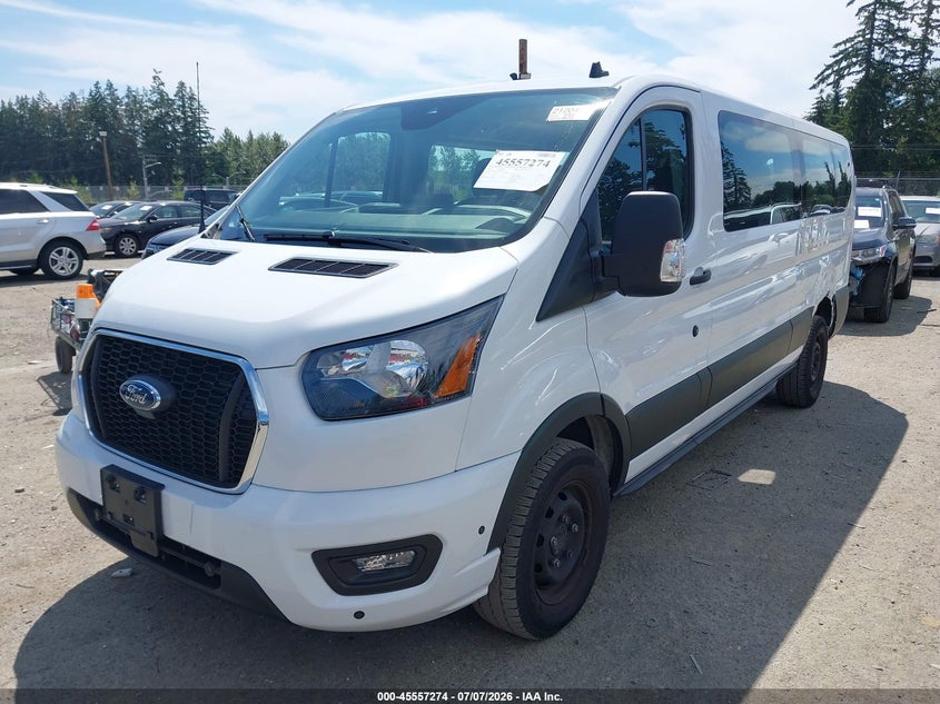 2025 Ford Transit, Left Side, IAAI, VIN 1FBAX2Y85SKA20522 — photo 2