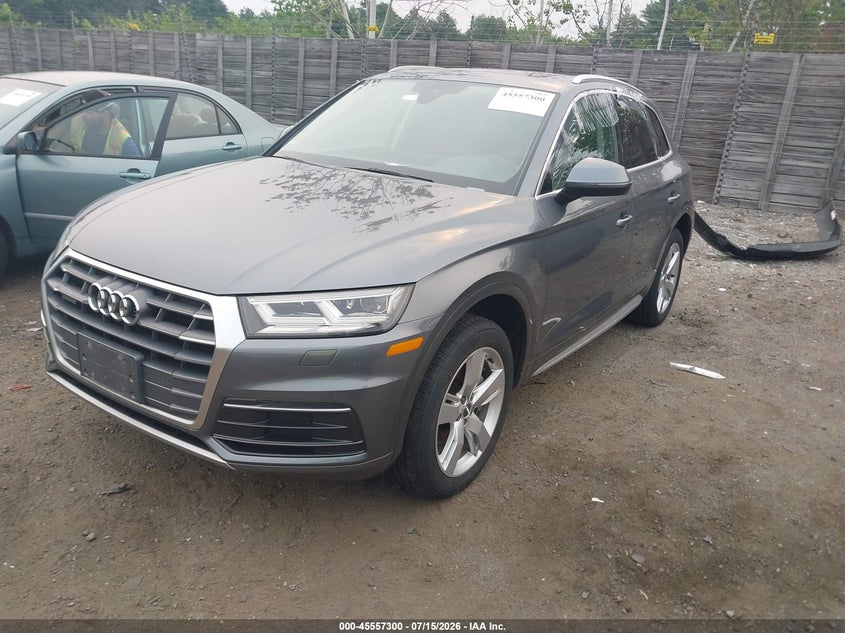Vin: wa1bnafy5j2088556, lot: 46055611, audi q5 2.0t premium/2.0t tech premium 20182