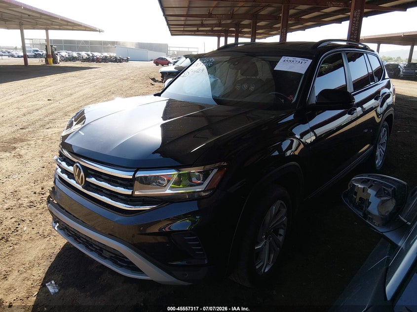 2021 VOLKSWAGEN ATLAS auction photo 2