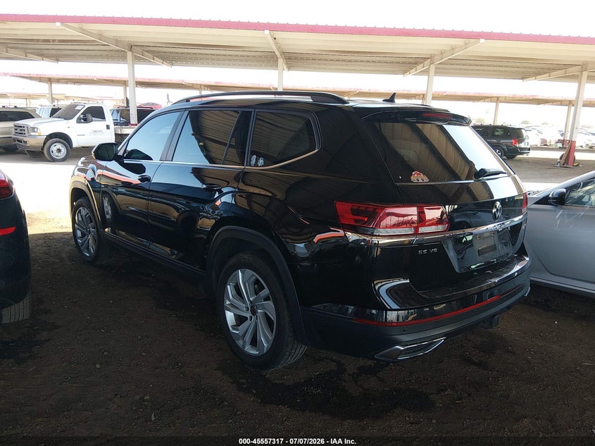 2021 VOLKSWAGEN ATLAS auction photo 3