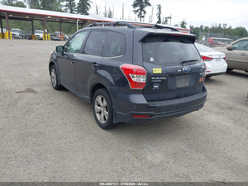 2014 SUBARU FORESTER auction photo 3