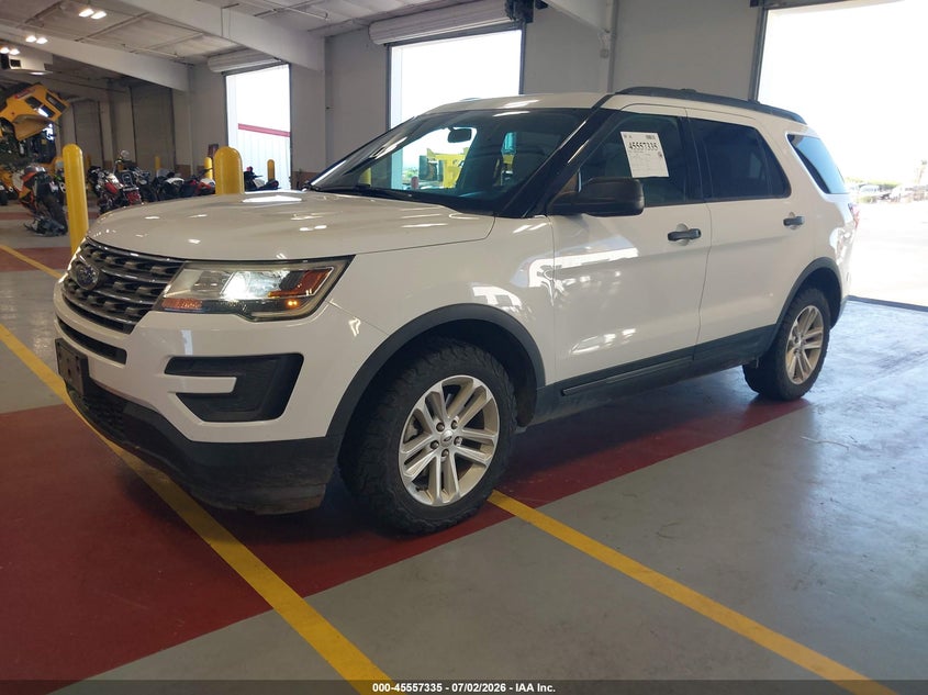 2017 Ford Explorer, Удар сзади, IAAI, VIN 1FM5K8B8XHGD23987 — фото 2