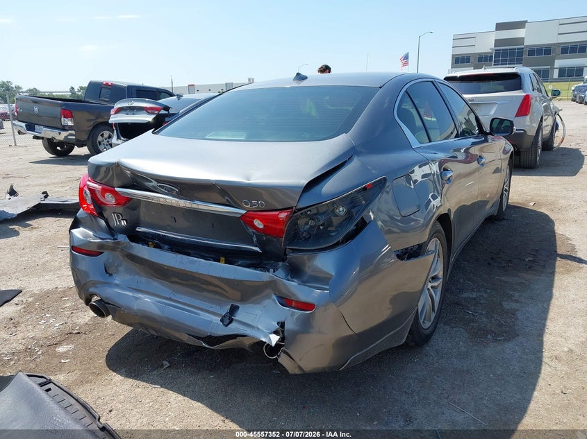 Vin: jn1bv7ap7em673840, lot: 46055663, infiniti q50 premium 20144