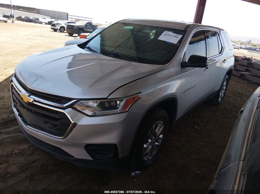 2021 Chevrolet Traverse Fwd Ls 1GNERFKW6MJ127505 photo 1