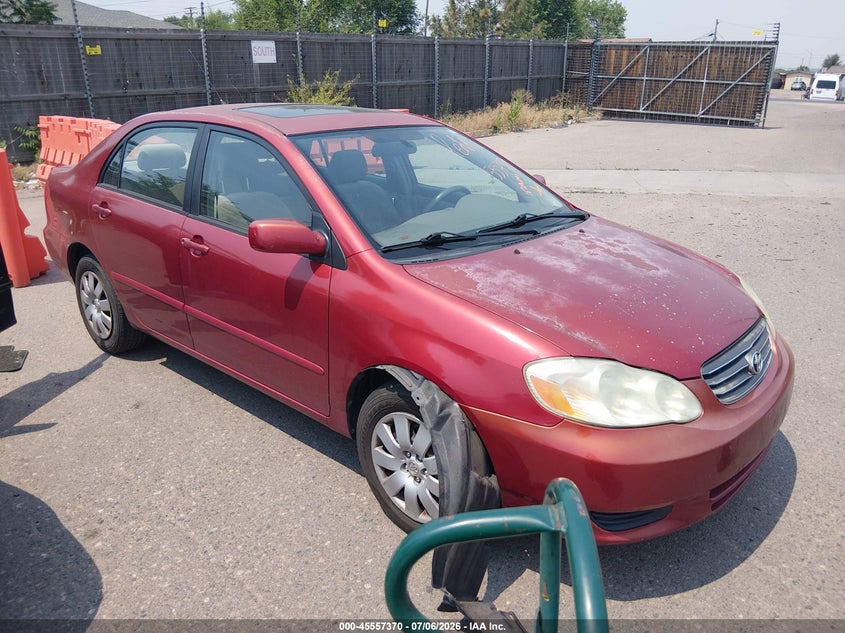 2003 TOYOTA COROLLA LE