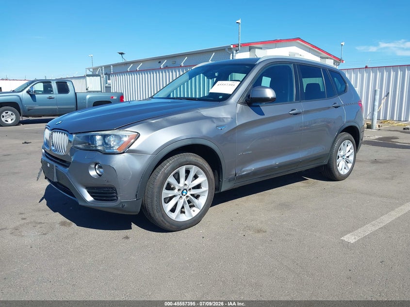 Vin: 5uxwx9c56h0t01240, lot: 46055706, bmw x3 xdrive28i 20172