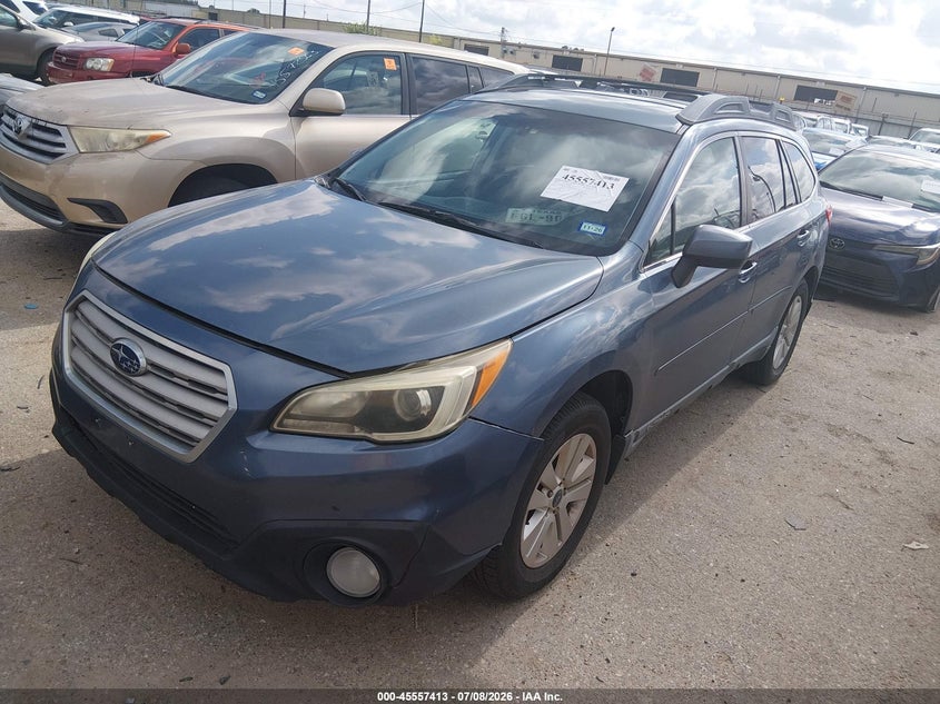 Vin: 4s4bsbdc6f3249246, lot: 46055724, subaru outback 2.5i premium 20152