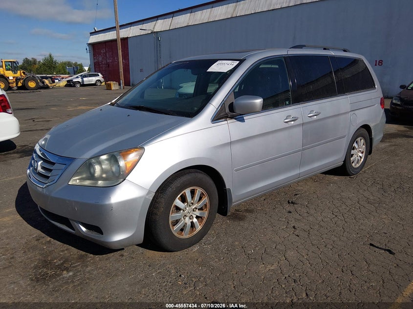 2010 Honda Odyssey, Обычный износ, IAAI, VIN 5FNRL3H75AB050414 — фото 2