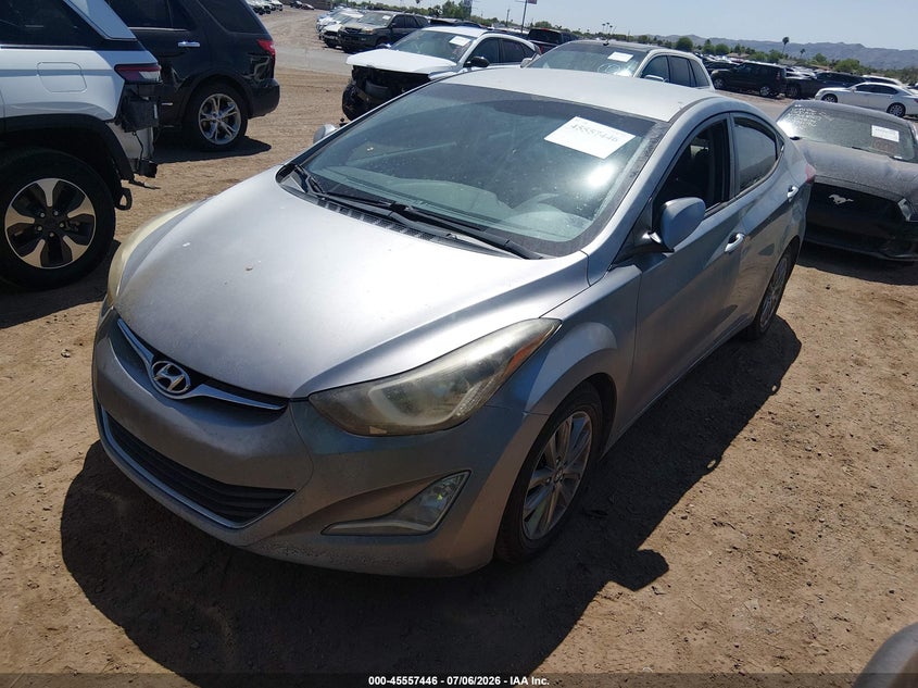 2014 Hyundai Elantra Se KMHDH4AE1EU138198 photo 1