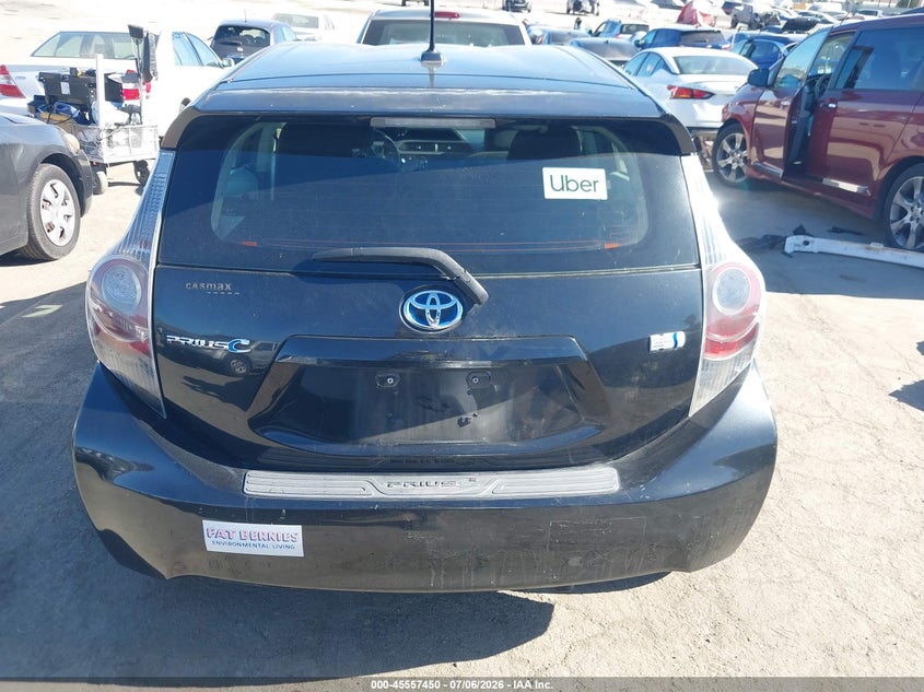 2013 Toyota Prius C Three VIN: JTDKDTB32D1529472 Lot: 45557450
