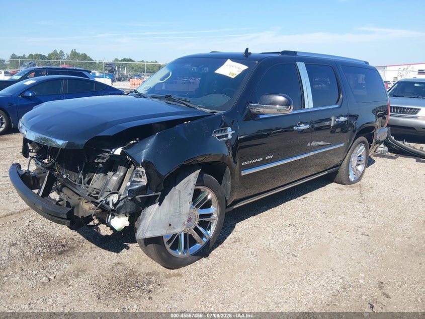 Vin: 1gys3kef8cr286229, lot: 46055767, cadillac escalade esv platinum edition 20122