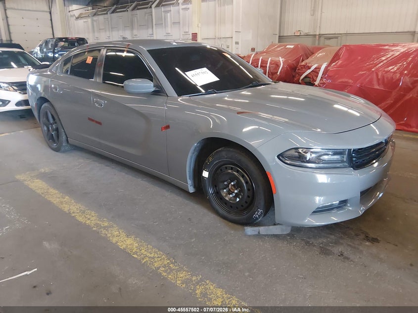 Vin: 2c3cdxhg3jh125877, lot: 46055813, dodge charger sxt plus rwd 2018 img_1