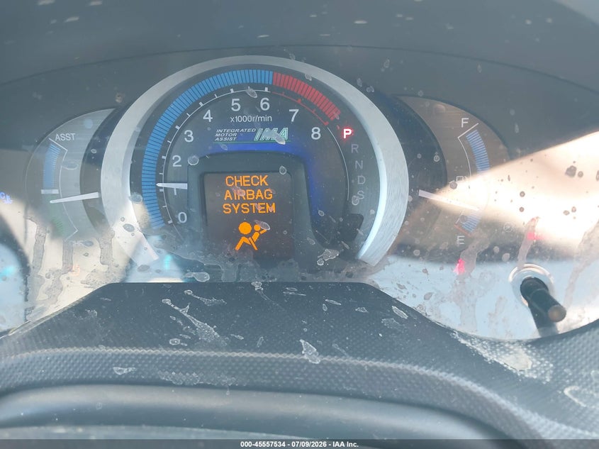 2010 Honda Insight Ex VIN: JHMZE2H7OAS008058 Lot: 45557534