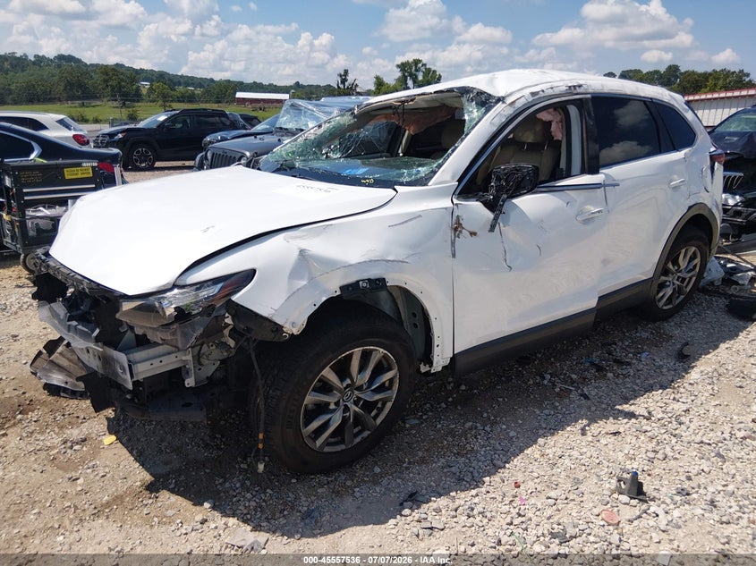 Vin: jm3tcacyxk0314177, lot: 46055847, mazda cx-9 touring 20192