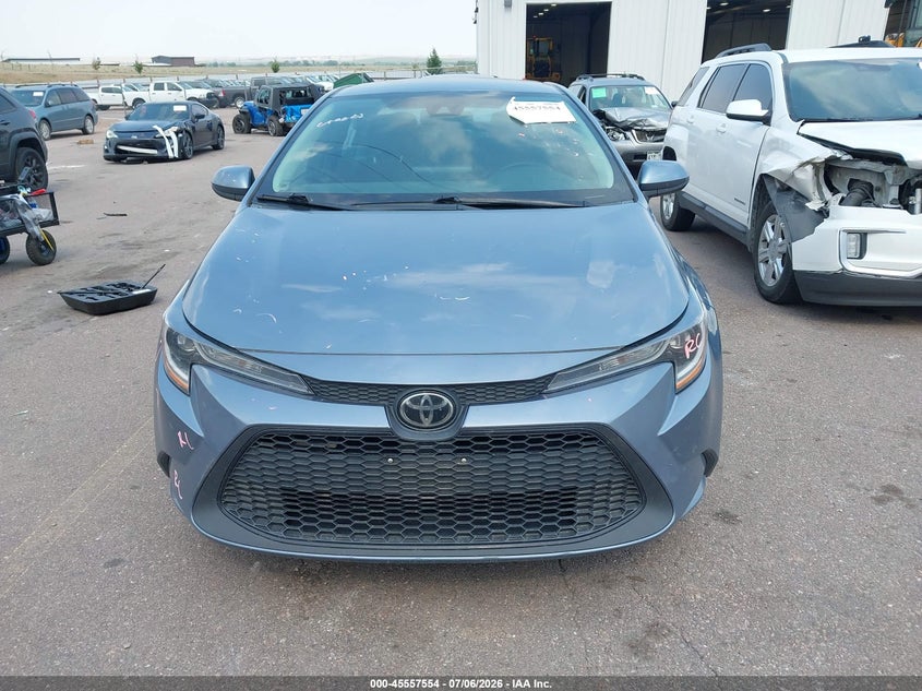 2022 Toyota Corolla Le VIN: 5YFEPMAE2NP331288 Lot: 45557554